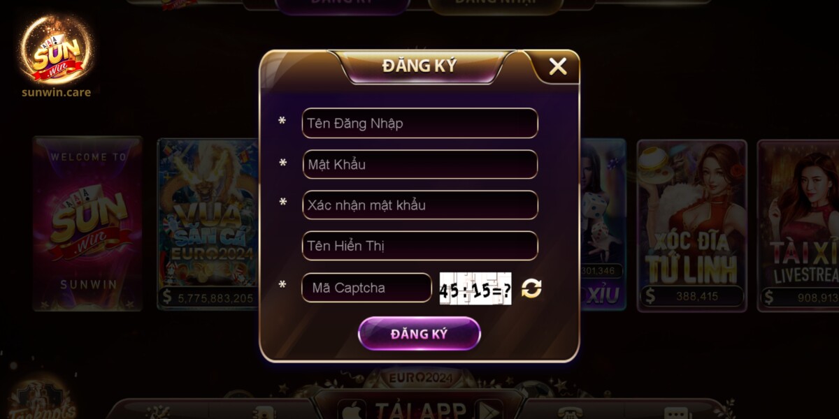 Cách đăng ký Sun win thành công chỉ với 3 bước