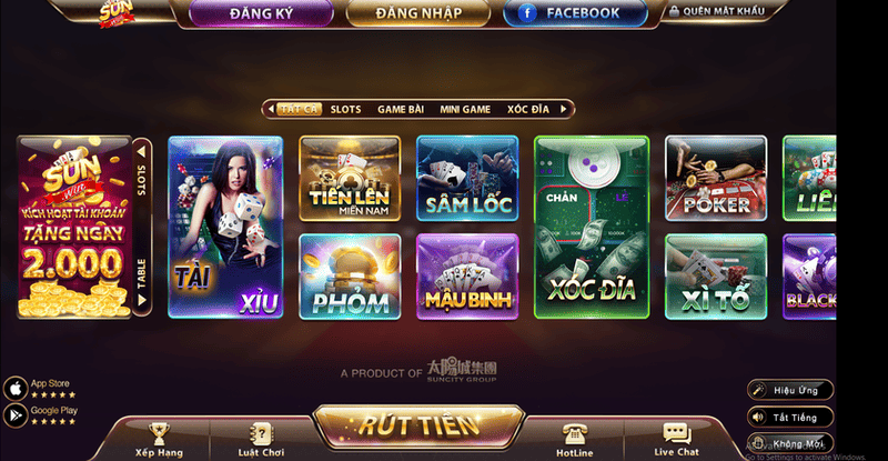 Ưu điểm làm nên thương hiệu cổng game Sunwin